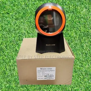 Plug and Play High Speed 1d/2d Round Table Mount Barcode Scanner