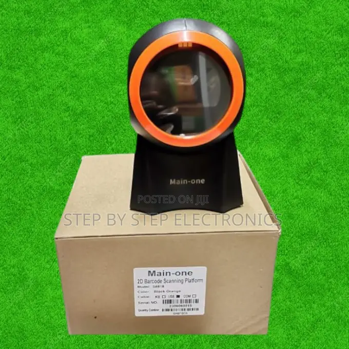 Omnidirectional High Speed 1d/2d Round Table Mount Scanner Pos Reader