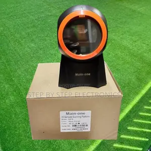 Auto Detection 1d/2d Round Table Mount Barcode Scanner Pos Device