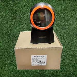 1d 2d Hands-Free Automatic Scanning Round Pos Barcode Scanner Reader