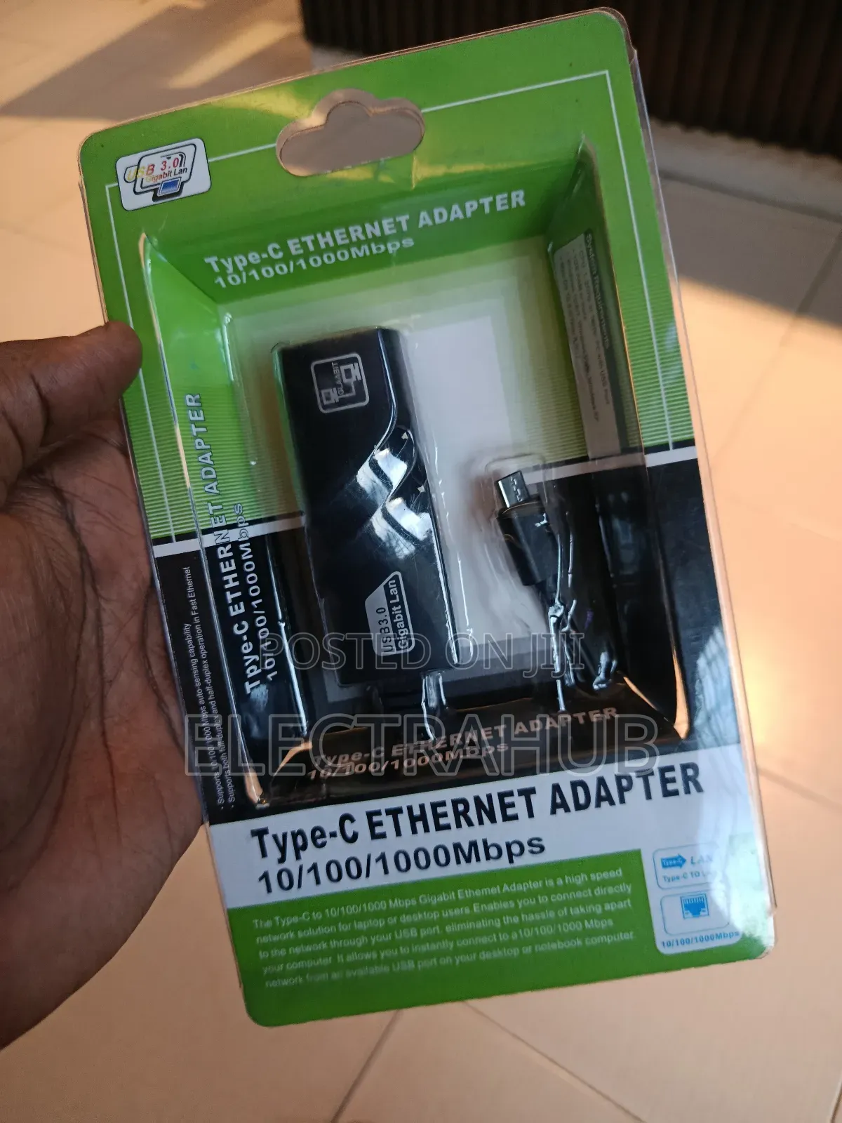 Type C Ethernet Adapter New Sealed in Shop