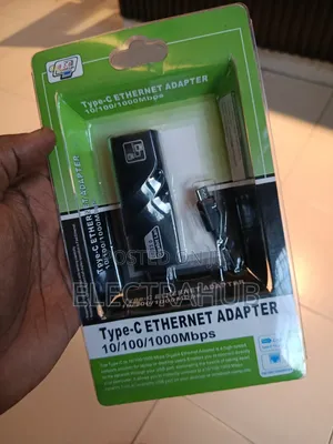 Type C Ethernet Adapter New Sealed in Shop
