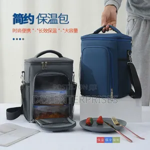 Premium 2 Compartment Insulated Lunch Bag