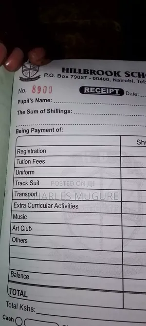Receipts Books Printing