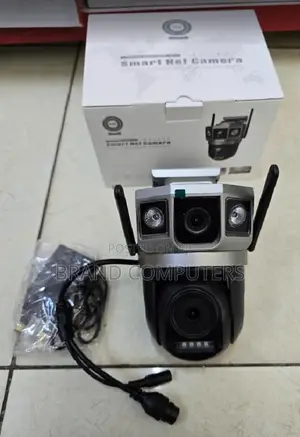 Dual Lens Smart Wifi Outdoor/Indoor Dome Ac Powered CCTV Camera