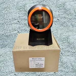 High Precision Scanning Round 1d 2d Table Mount Barcode Scanner