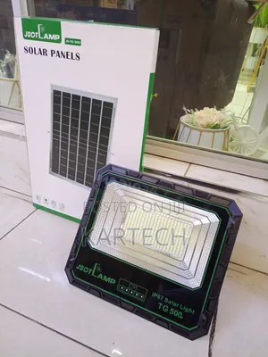 Jsot Lamp Js-Tg 500
 Solar Floodlight Set.