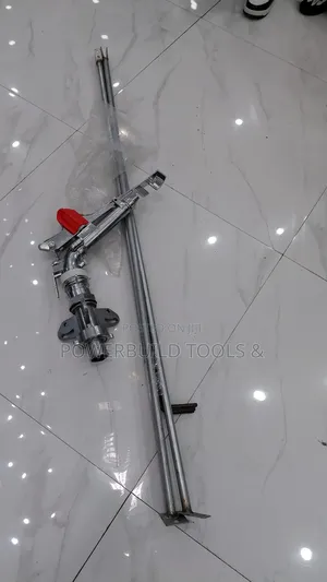 2' Rain Gun Sprinkler Set With Tripod Stand/Aluminium Head 50m Radius