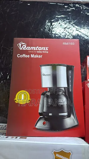 Ramtons Rm 193 Coffee Maker Anti Drip