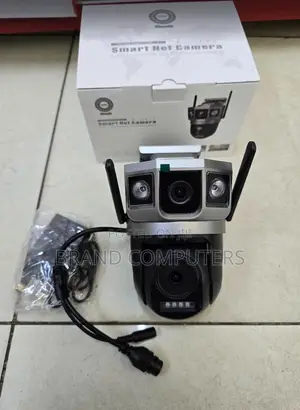 Wifi Dome Dual Lens CCTV Wireless Camera Full Color