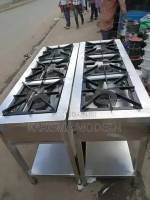 Cooker Three Burner Stainless Steel