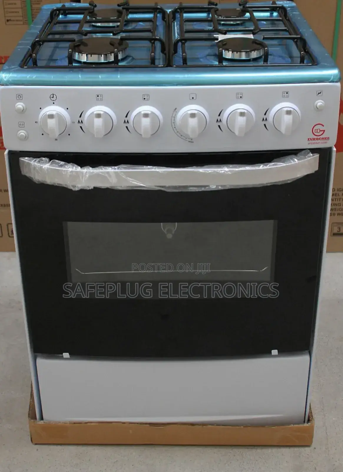 Eurochef 60*60 Full Gas, Safety Detector Pulse Ignition - Jet Cooker