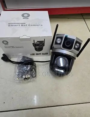 Smart Dual Lens PTZ Camera V380 Dual Lens Wifi Camera Dome
