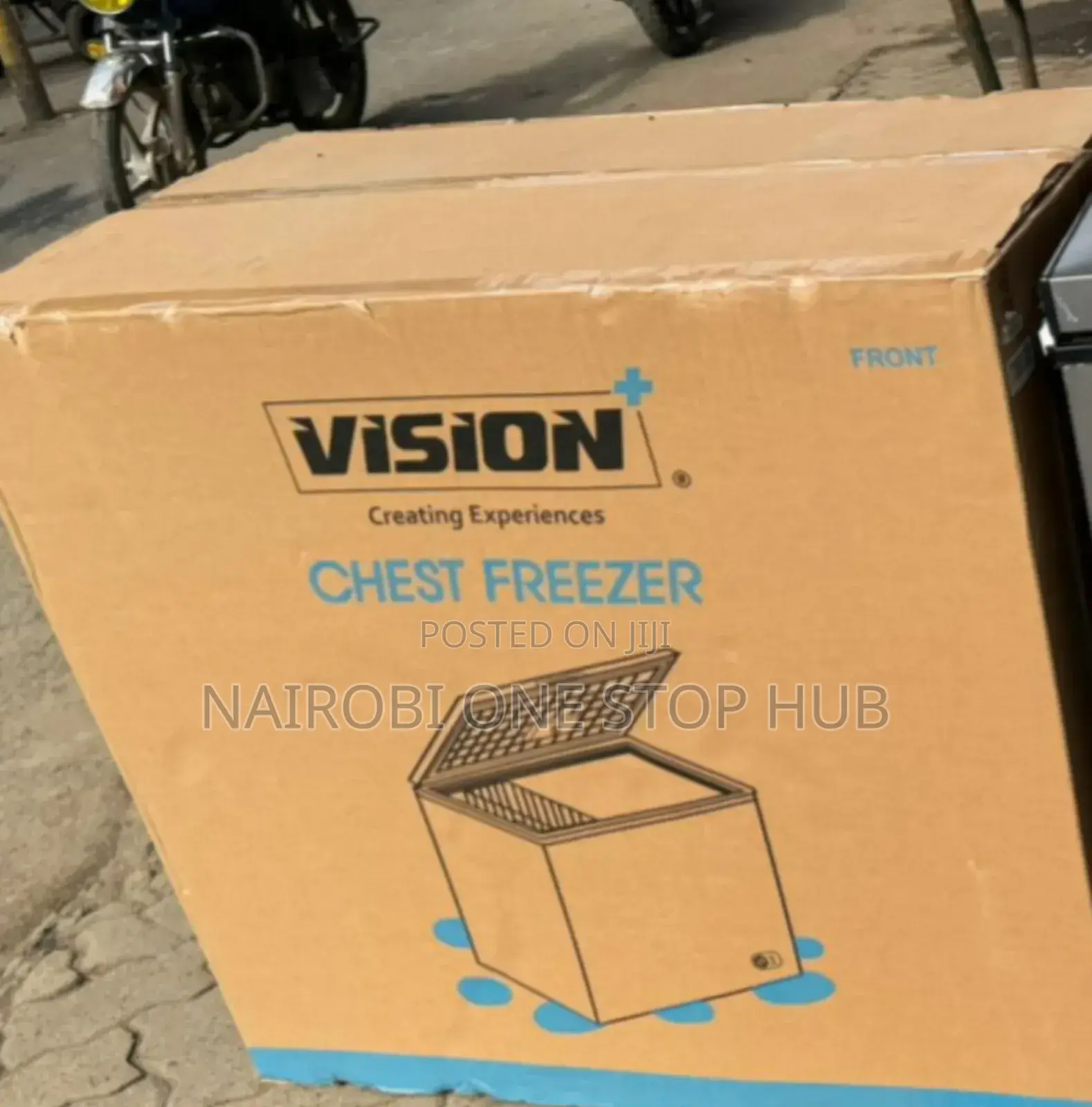 150litres Vision Plus Deep Freezer