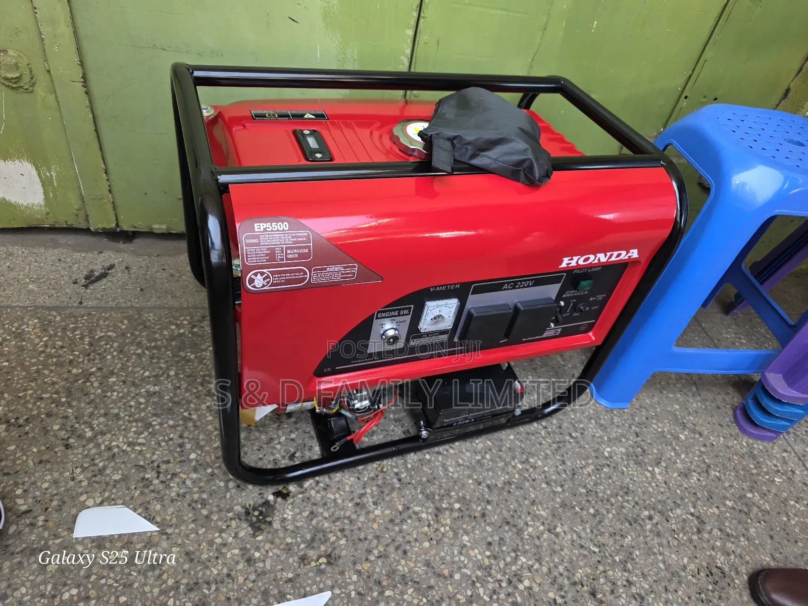 Honda Ep5500 Generator