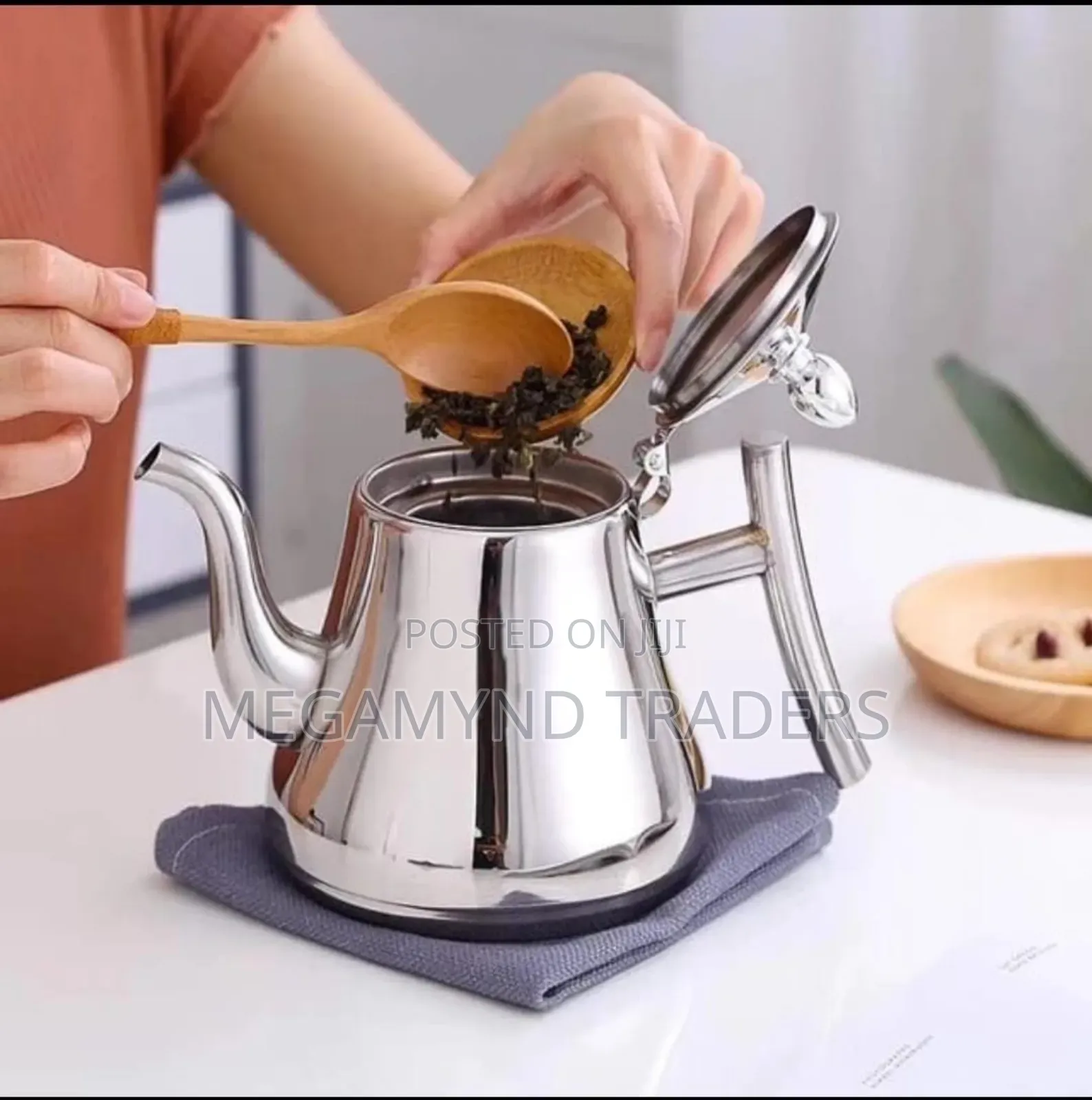 Stainless Steel Tea Kettle With Filter/Coffee Maker