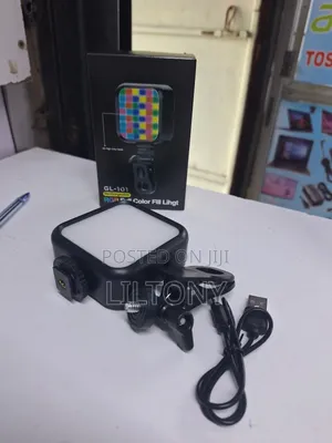 Rechargeable RGB Fill Light for Phone and Laptop