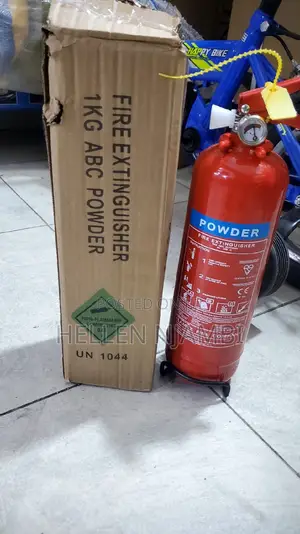 Multi-purpose 1kg Dry Powder Fire Extinguisher (Class A, B & C Fires)