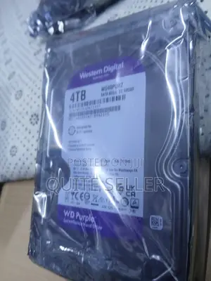 4tb Purple Western Digital Internalcomputer Hard Disk Data Storage