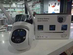 Dual Lens Solar PTZ Camera Ubox 15x 4g Wireless Ubox