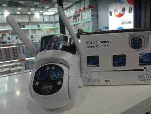 6mp Ubox 4g Solar PTZ Dual Lens Camera15x Zoom Rate