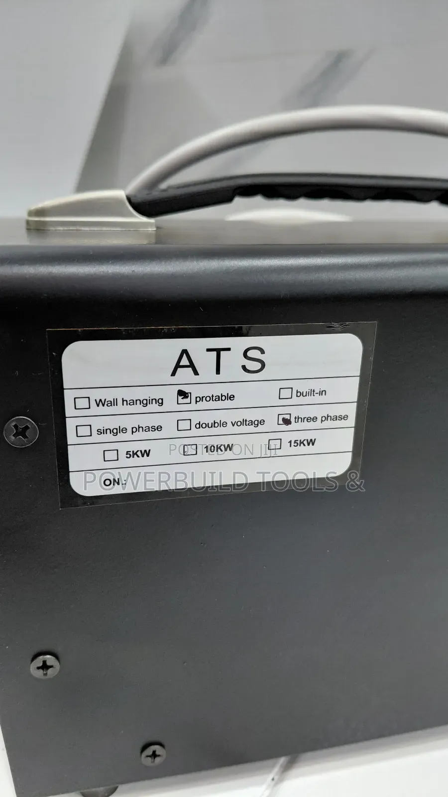 Portable Automatic Transfer Switch Panel