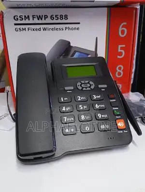 GSM FWP 6588,Gsm Fixed Deskphone Dual Sim Phone