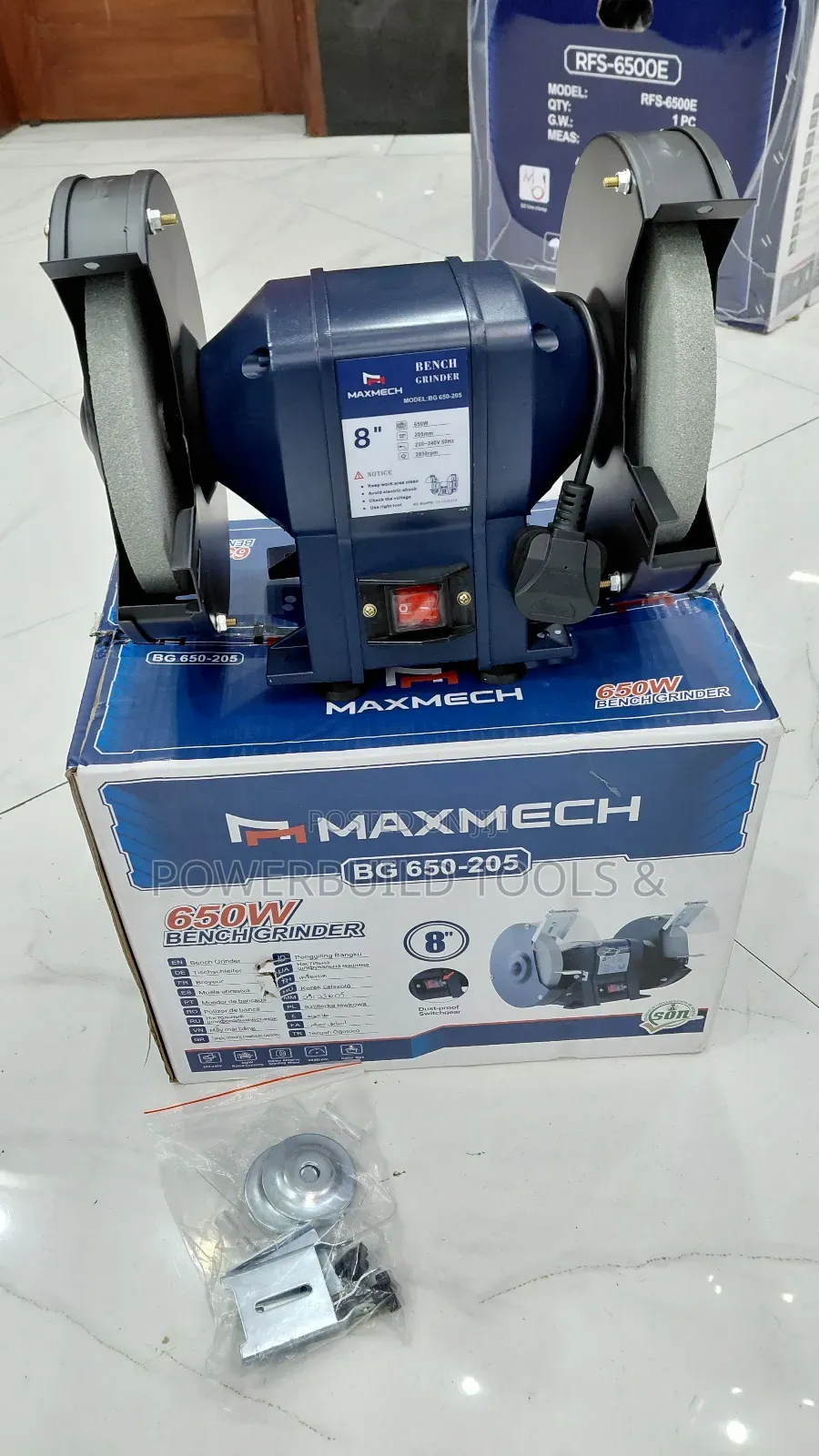 Maxmech 8" Bench Grinder Bg 650 -250