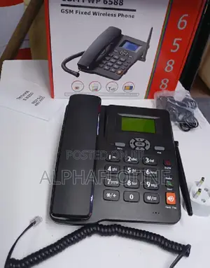 6588 GSM Fixed Wireless Phone With Sim Card Slot