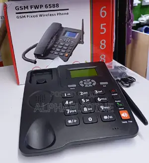 GSM FWP 6588 -GSM Fixed Desk-Phone Dual Sim Phone