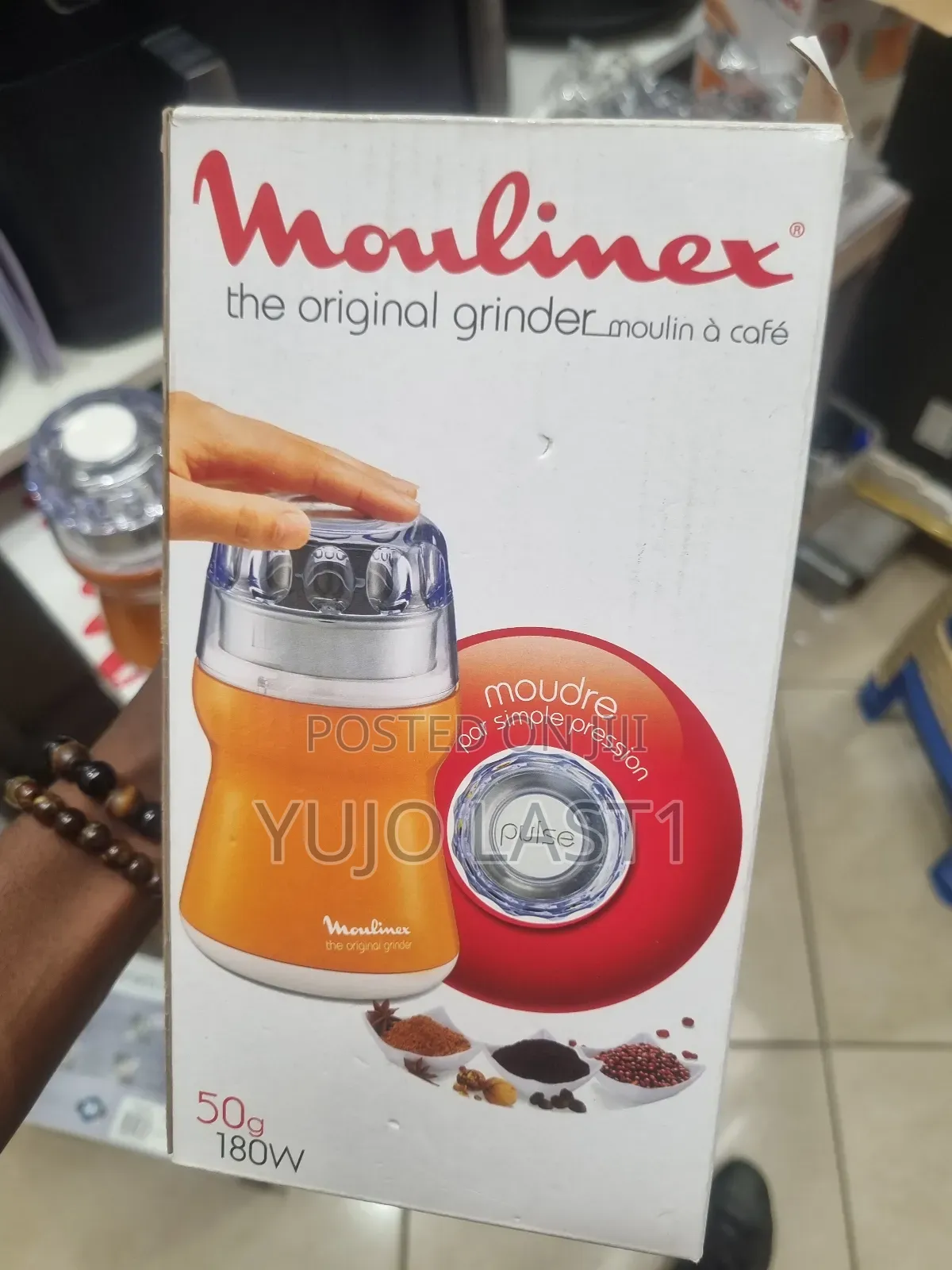 Moulinex Coffee Spice Grinder 180w Ar110027