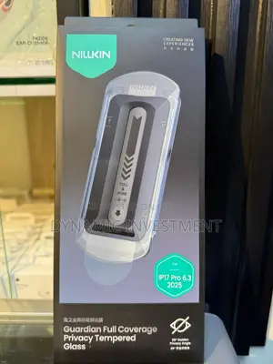 Tempered Glass Nilkin Privacy Screen Protector for Apple iPhone 17 Pro