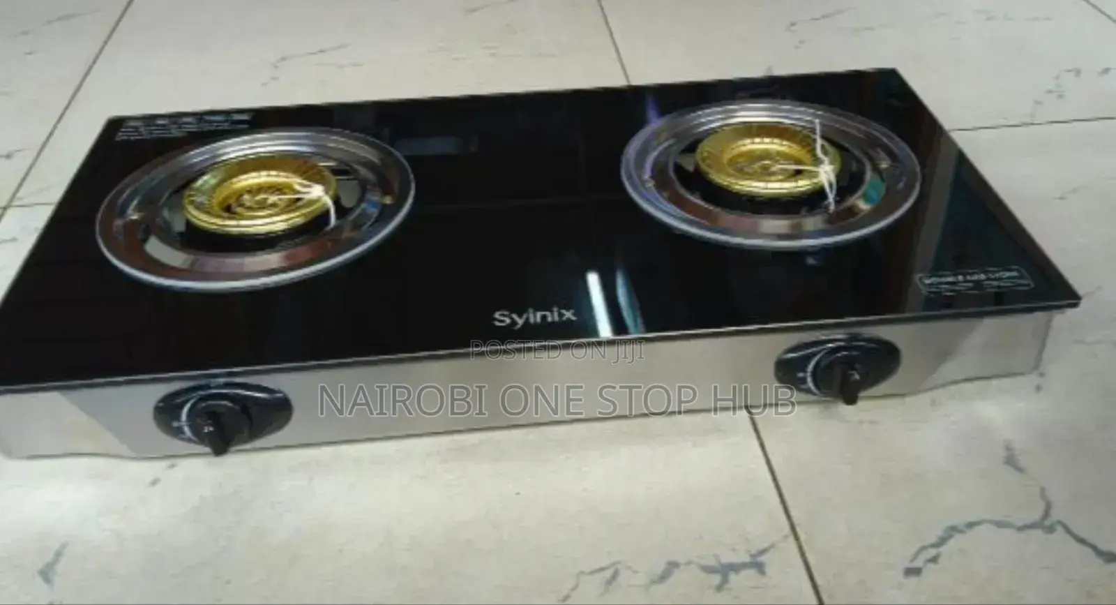 2 Burner Syinix Table Top