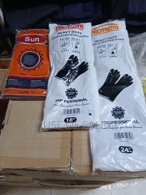 Durable And Comfortable Chemical Handling Gloves