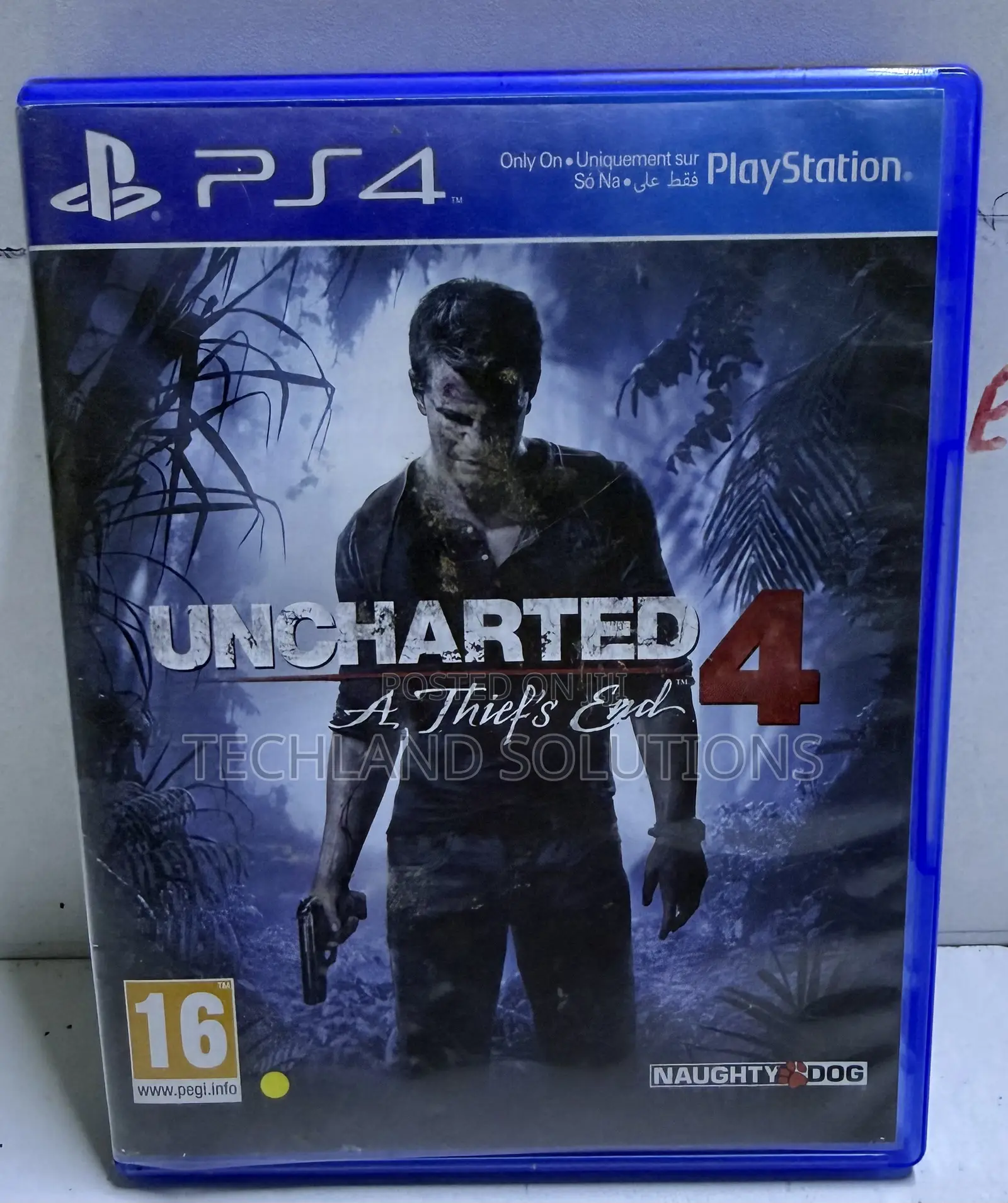 Preloved Uncharted 4 Ps4 Game