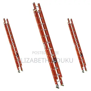 Industrial 2x14 Fiberglass Extension Ladder