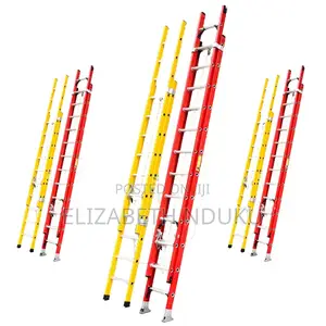 (30,000 Volts) 2x14 Fiberglass Extension Ladder