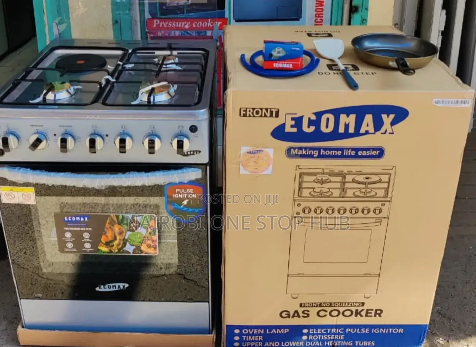 Ecomax Standing Cooker 60*60 3+1