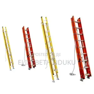 Interlocking 2x14 Fiberglass Extension Ladder