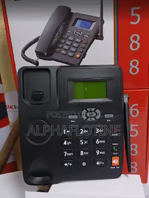 Domestic Landline GSM Wireless With Doubled Sim Slot $Lcd Display