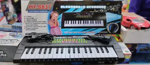 Kid Playing Quality 37 Keys Piano Keyboard