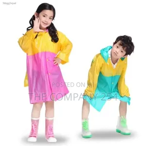 Rainbow Unisex Designer All Age Rain Coats