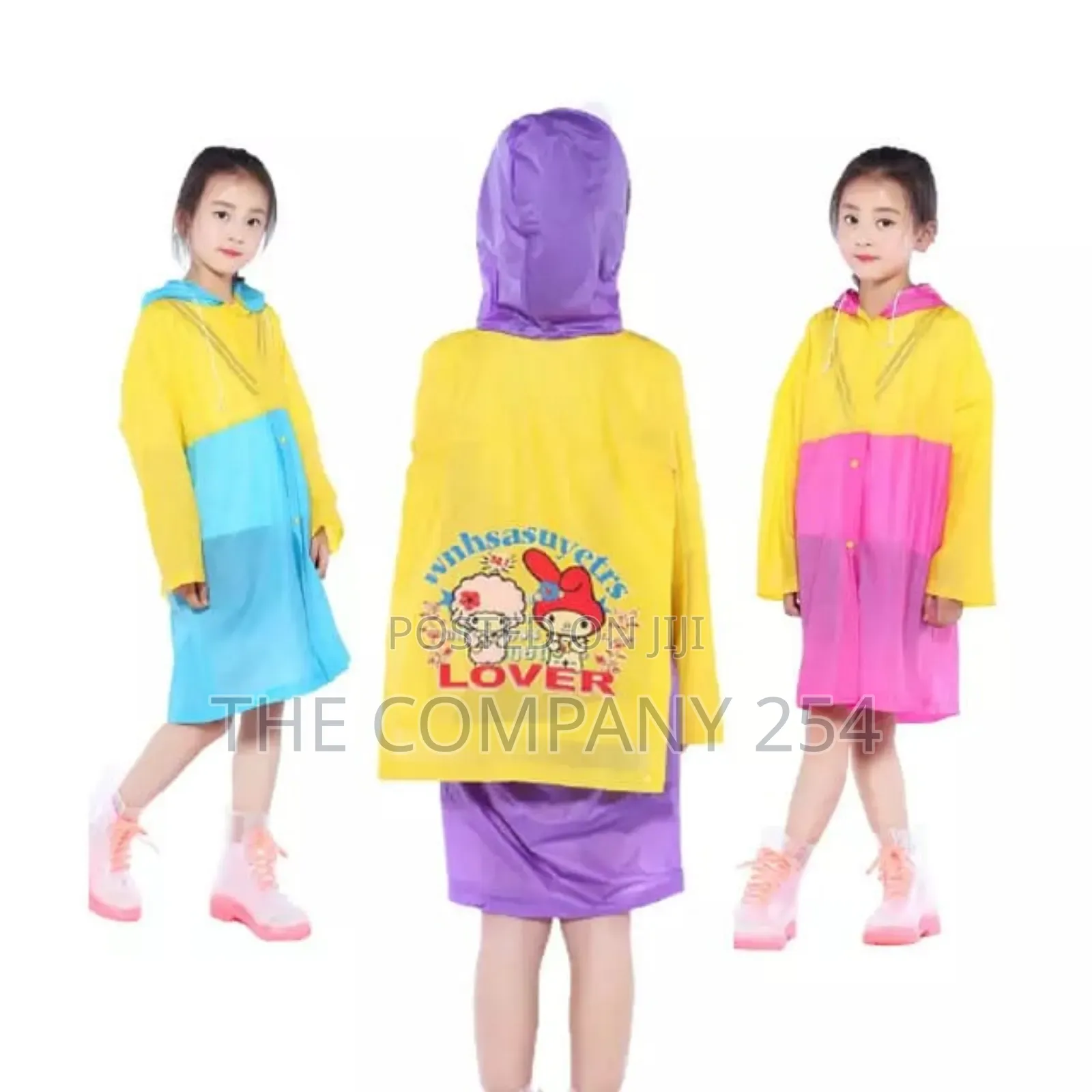Rainbow Unisex Designer All Age Rain Coats