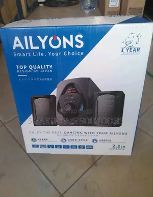 Ailyons Subwoofer 2.1ch Bluetooth,Fm,Usb