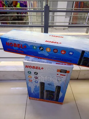 Nobel+ 5.1 Multimedia Speaker System Nb-2080 Fm, Bluetooth