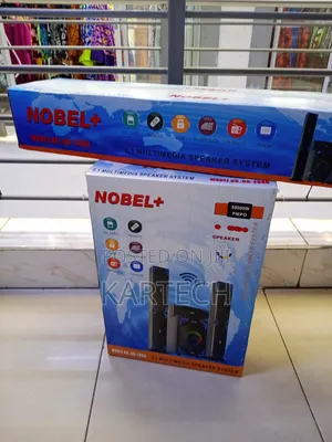 Nobel+ 5.1 Multimedia Speaker/Sound System, Model Nb-2080.