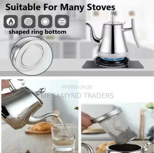 Stainless Steel Tea Kettle With Filter/Coffee Maker