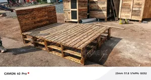Sturdy Sleep Pallet Bed