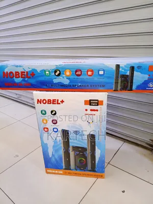 Nobel+ 5.1 Nb-2080 Sound System ( Usb, Fm Bluetooth Remote)