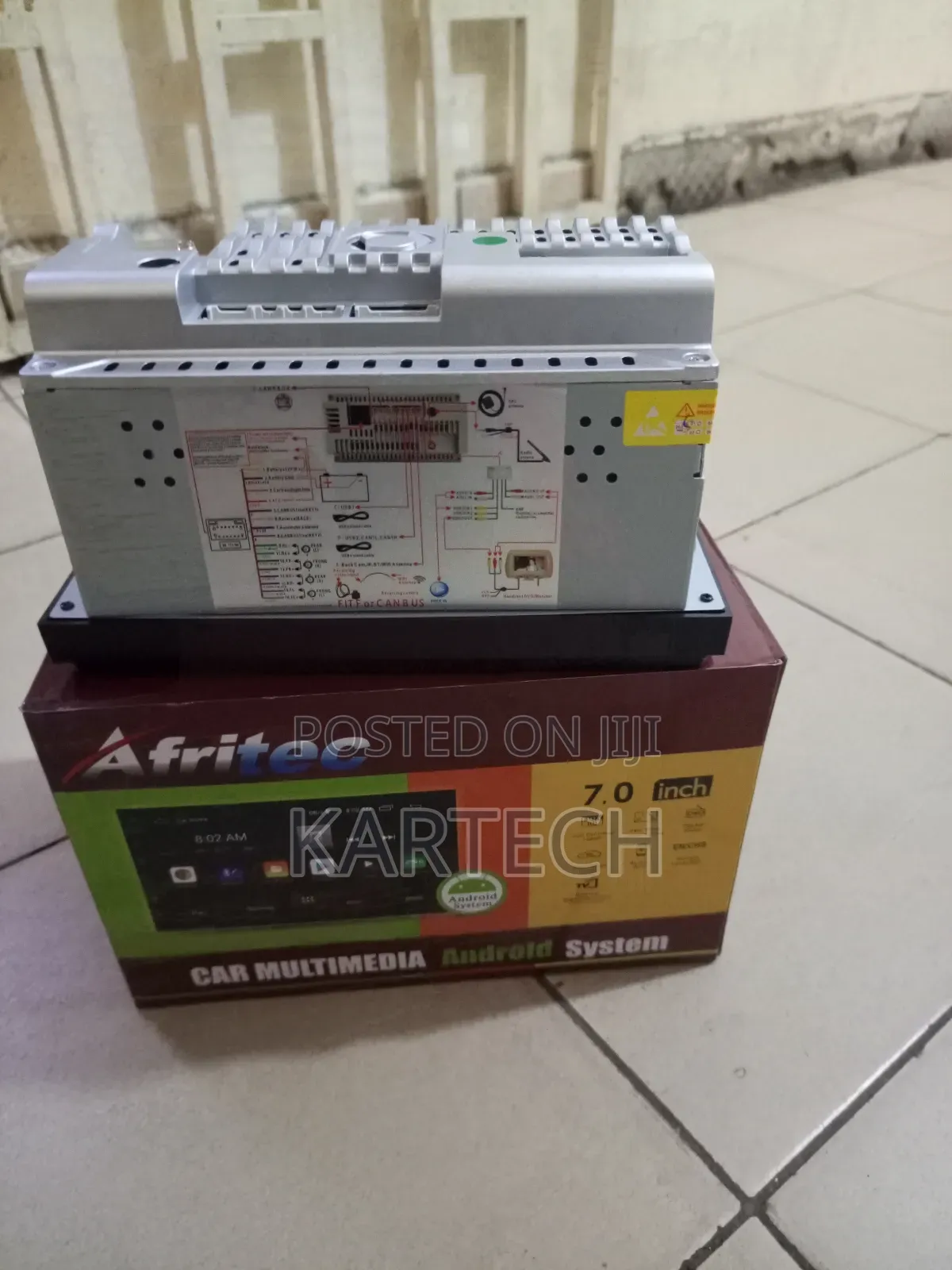 Afritec Android Car Stereo / Multimedia System -7 Inch